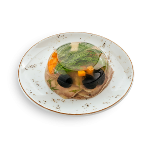 Заливное из языка с овощами Ресторан-клуб Танцы