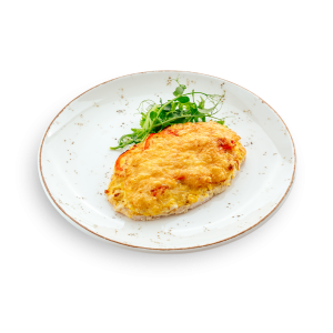 Запеченная куриная грудка с ананасами и сыром Ресторан-клуб Танцы