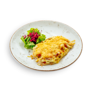 Запеченная куриная грудка с креветками и томатами Ресторан-клуб Танцы