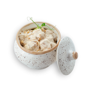 Драники с курицей и белыми грибами Ресторан-клуб Танцы