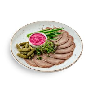 Язык с хреном и корнишонами Ресторан-клуб Танцы